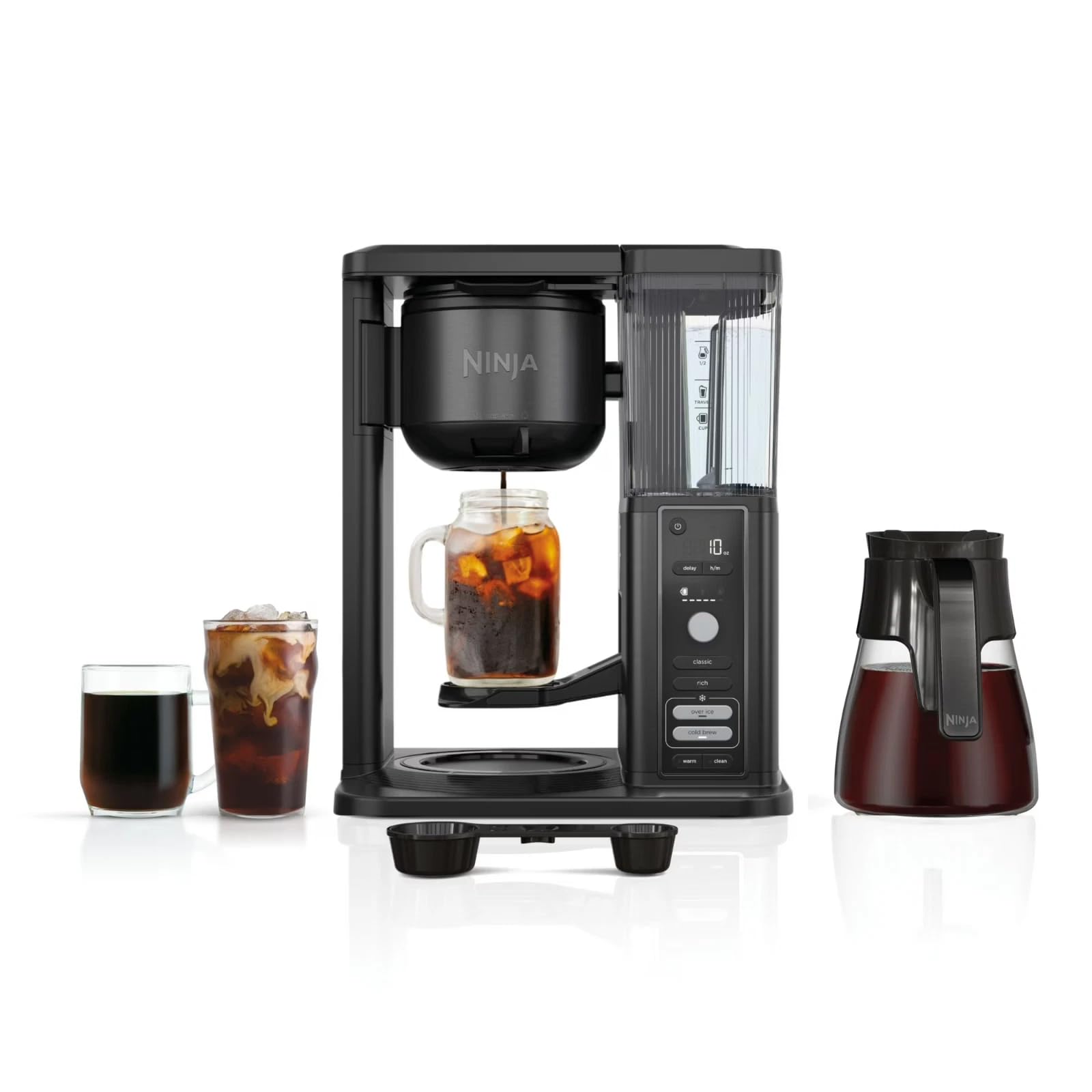 Amazon.com: Ninja CM371 Hot & Iced XL Coffee Maker with Rapid Cold