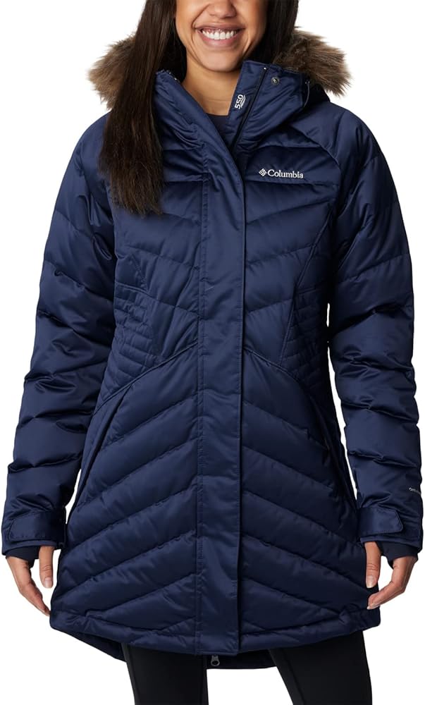 Amazon.com: Columbia Women's Lay D Down III Mid Jacket, Dark