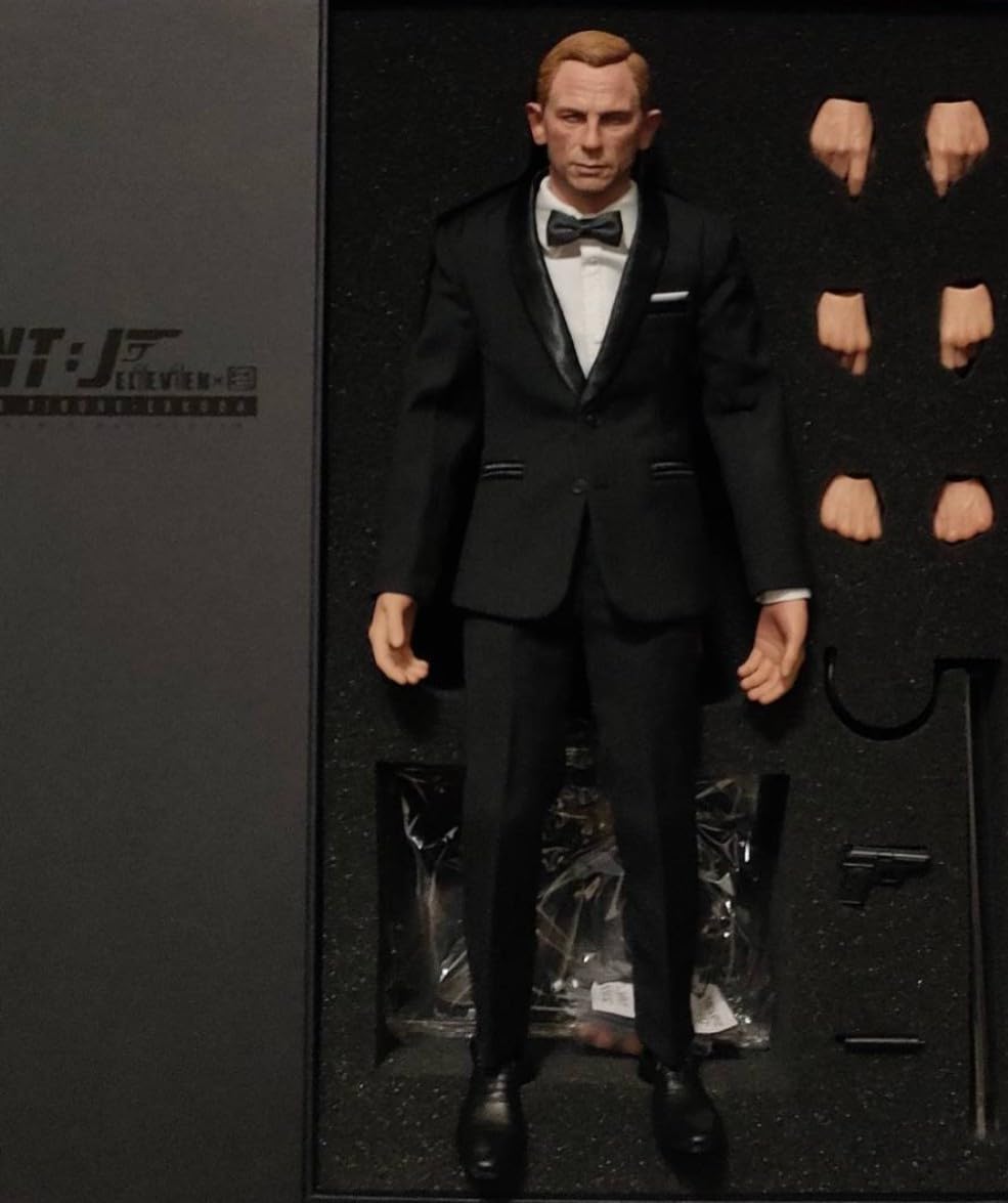 Amazon | 1/6 007 ジェームズ・ボンド アクションフィギュア ダニエル