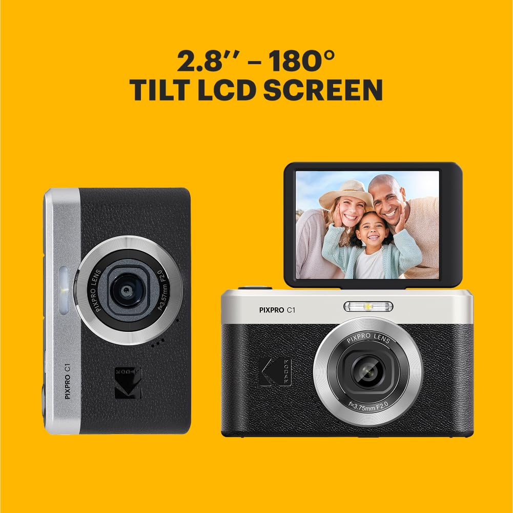 Amazon.com : Kodak PIXPRO C1 Friendly Zoom Digital Camera - 13MP