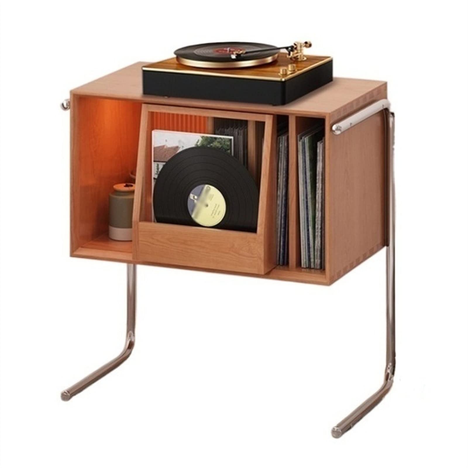Amazon.co.jp: レコード収納棚・ホルダー レコードプレーヤースタンド
