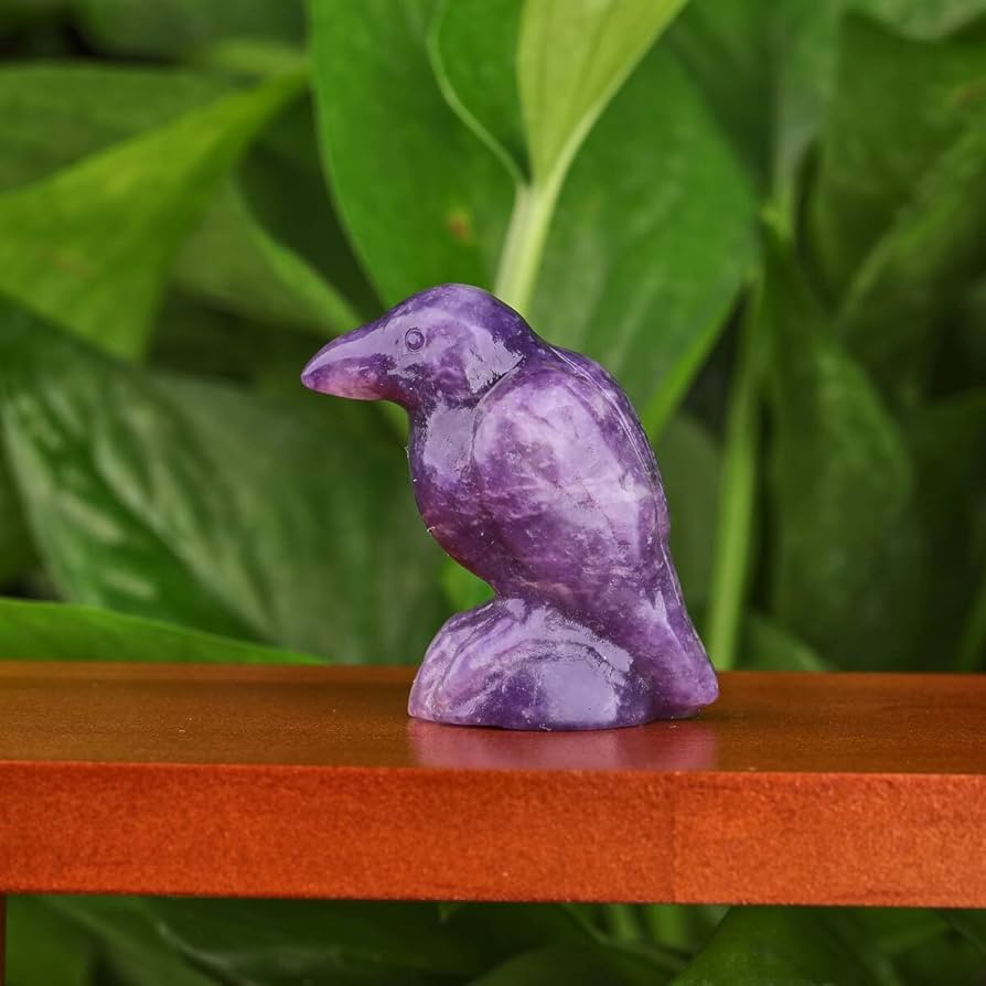 Amazon.co.jp: FUFIZU 1.5インチ 天然石 彫刻 鳥 置物 クリスタル