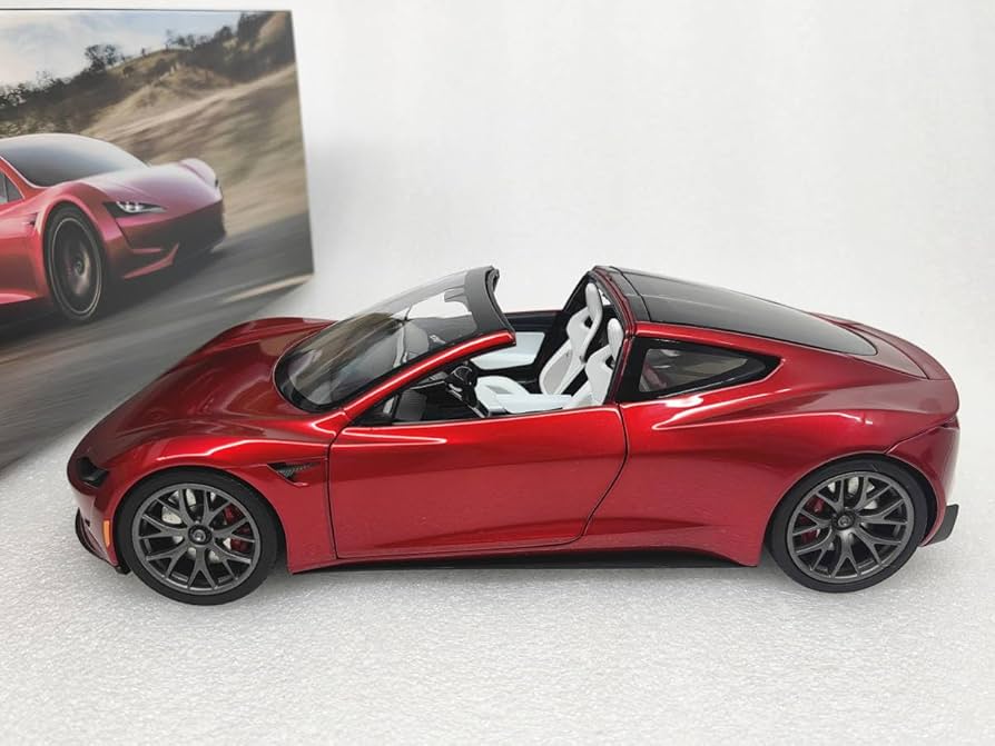 Amazon | 1/18 テスラ ロードスター Tesla Roadster | ミニカー・ダイ