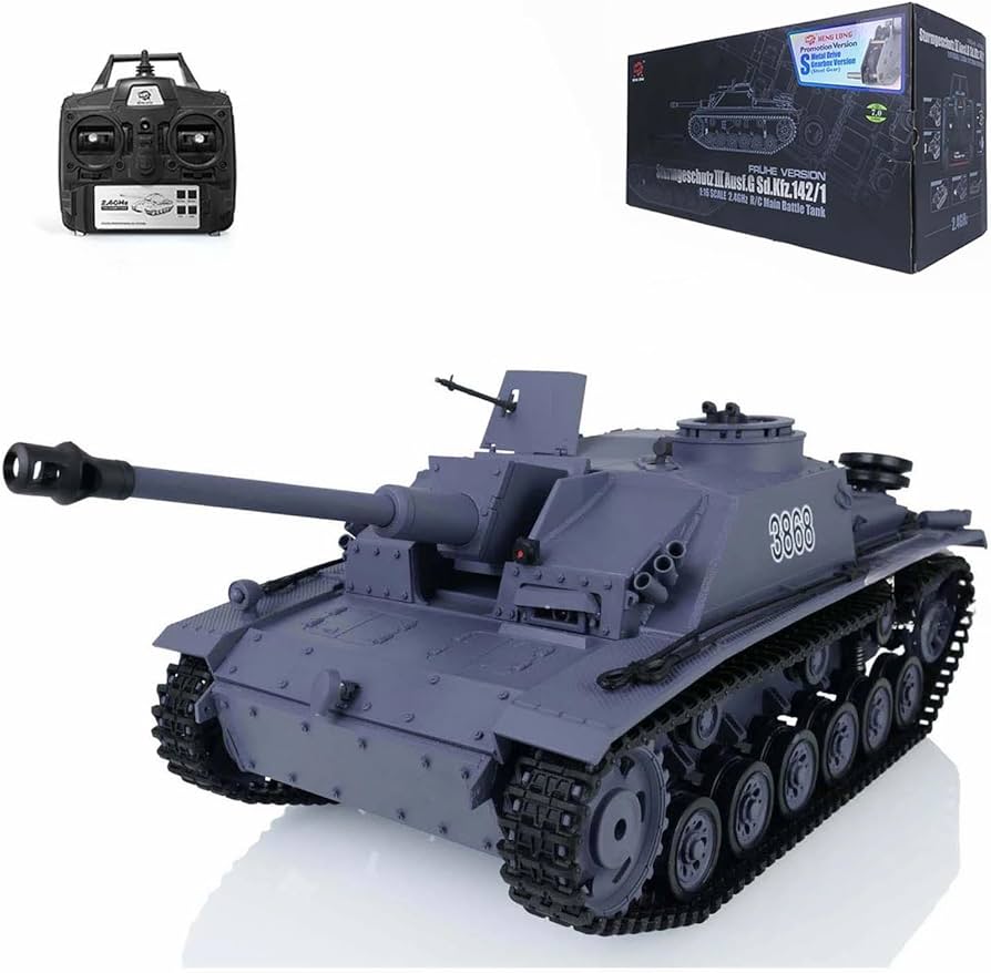 Amazon.co.jp: HengLong 1:16ドイツ軍III号突撃砲F/8型 Sd.Kfz.142/1