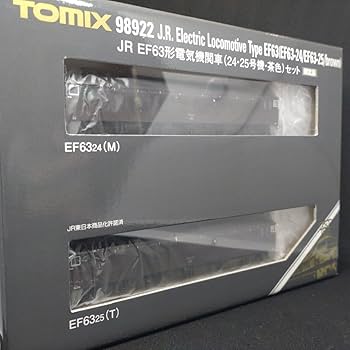 Amazon.co.jp: TOMIX 98922 EF63 電気機関車（24 25号機 茶色）限定品