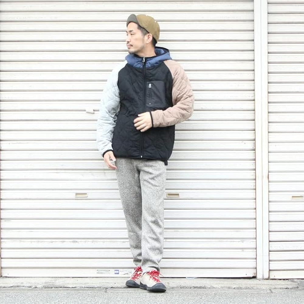 Amazon | ジムマスター gym master ウェーブキルトジップフードJKT