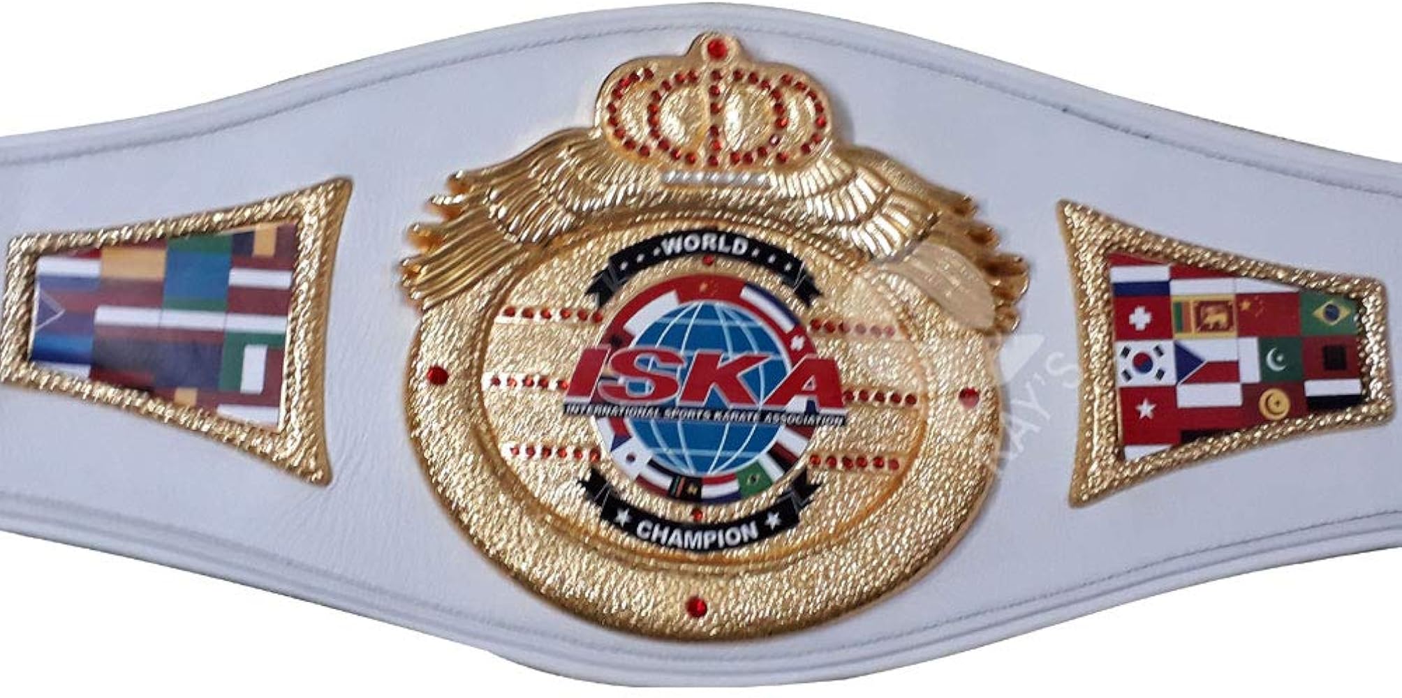 Amazon.co.jp: ISKA ワールドチャンピオンレプリカベルト 大人用サイズ
