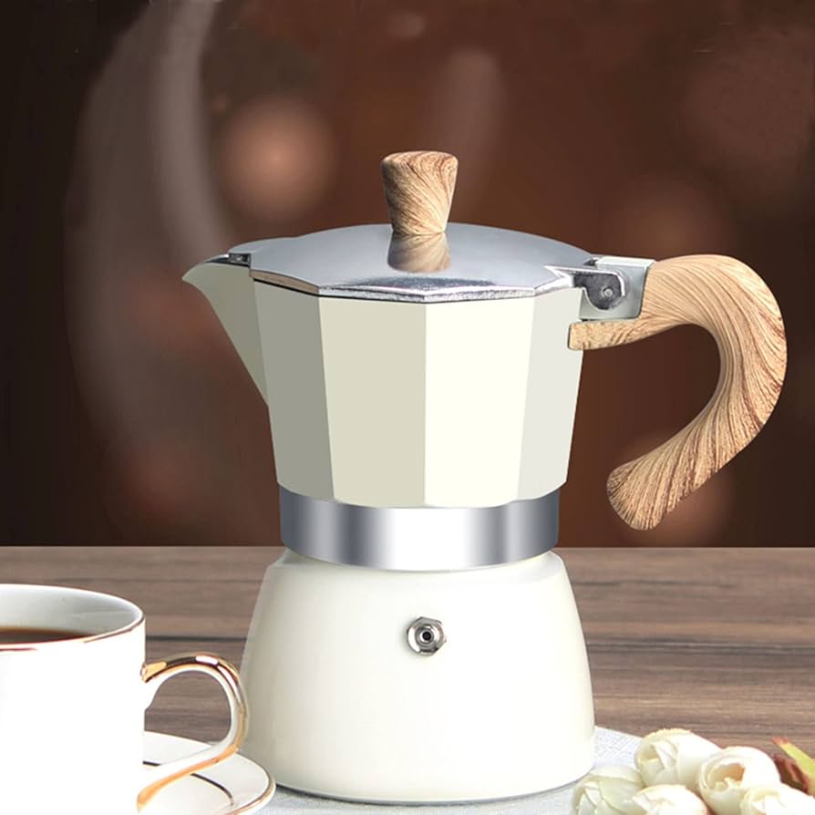 Amazon.com: MORDEN MS Moka Pot - Stovetop Espresso Maker 3 Cup/5