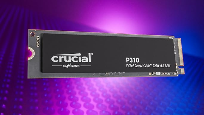 Amazon.com: Crucial P310 2TB SSD, PCIe Gen4 NVMe M.2 2280, Up to