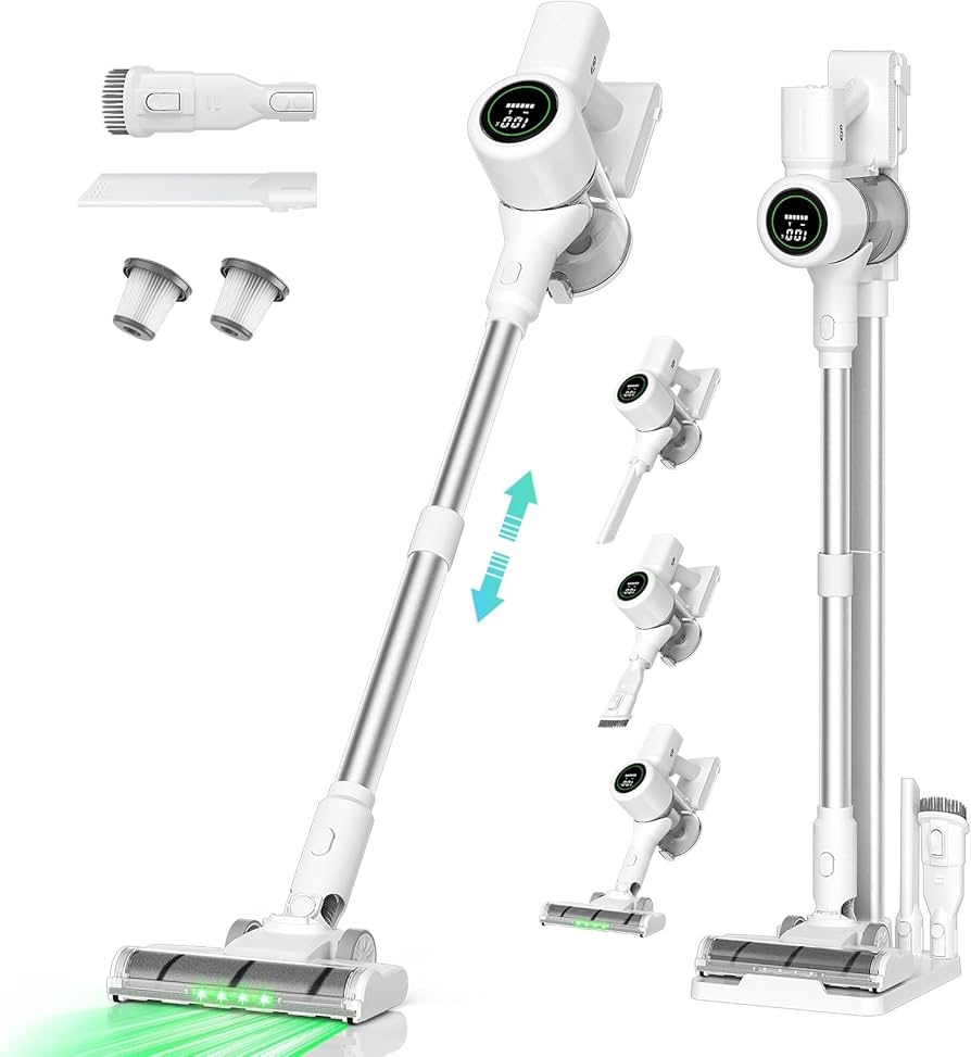 Amazon | 掃除機 コードレス【2025業界革新版！業界初自走式！80Kpa超