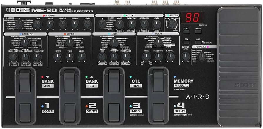 Amazon.com: Boss ME-90 Guitar Multi-effects Pedal & BT-Dual
