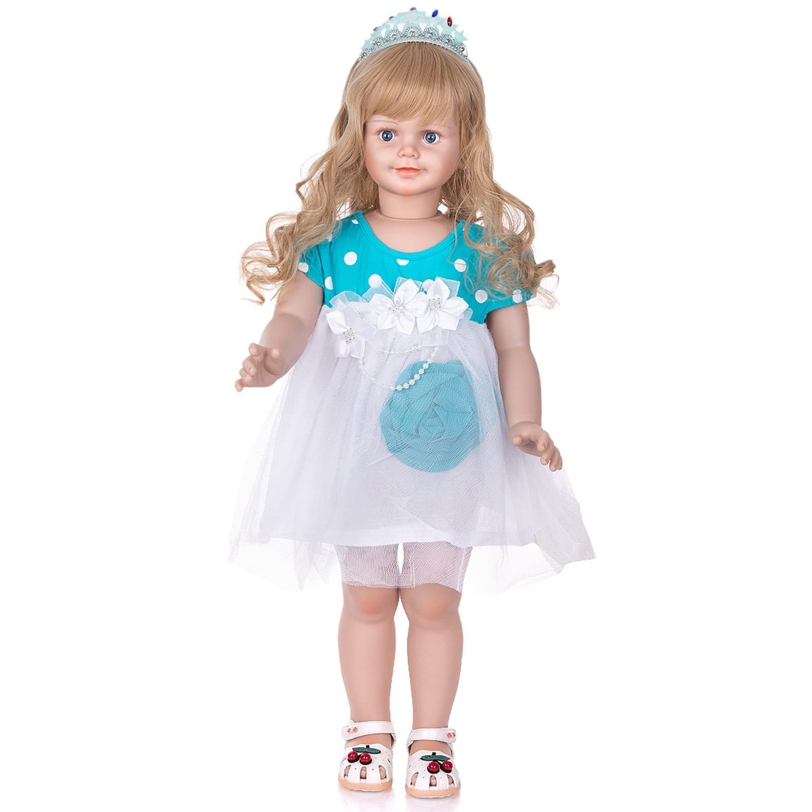 Amazon.co.jp: 80CMリボーン幼児ドールお姫様女の子全身柔らかい