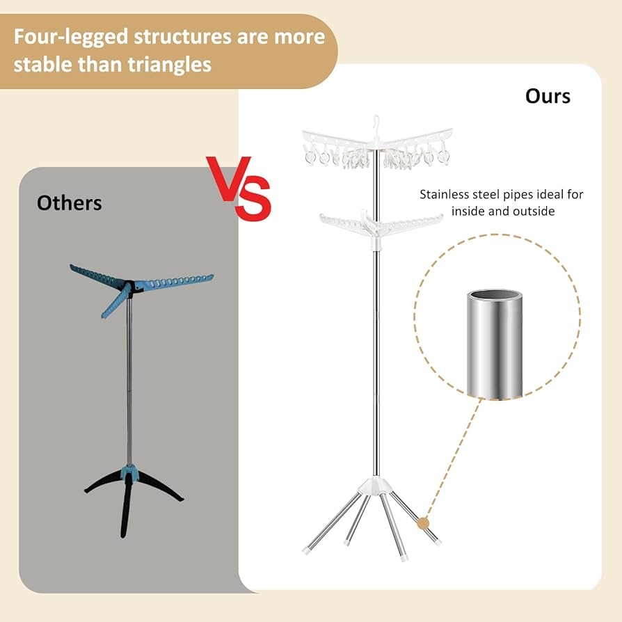 Amazon.com: SUYU Clothes Drying Rack,Folding Clothes Drying Tree