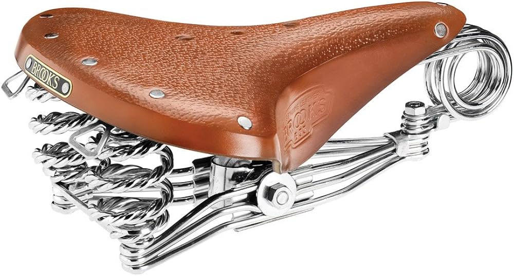 Amazon | BROOKS(ブルックス) レザーサドル 大型スプリング使用シティ