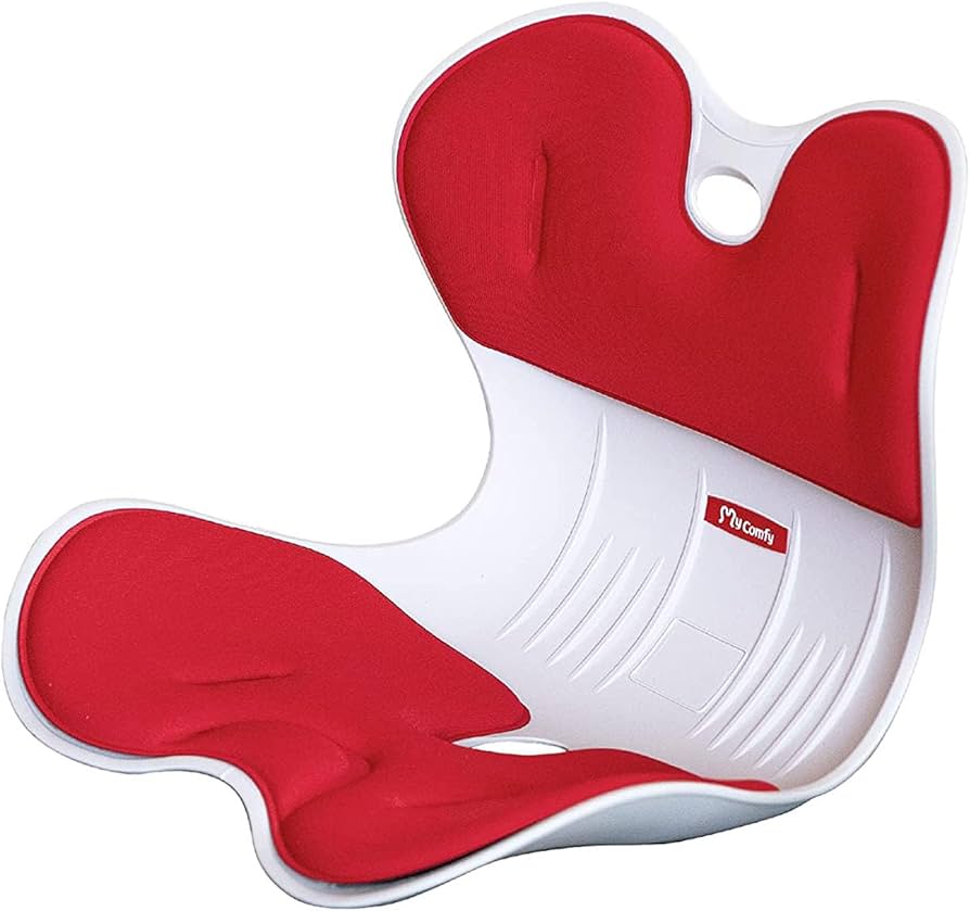 Amazon｜㈱ドリームウェア 骨盤サポートチェア My Comfy RC-1220 M-RED