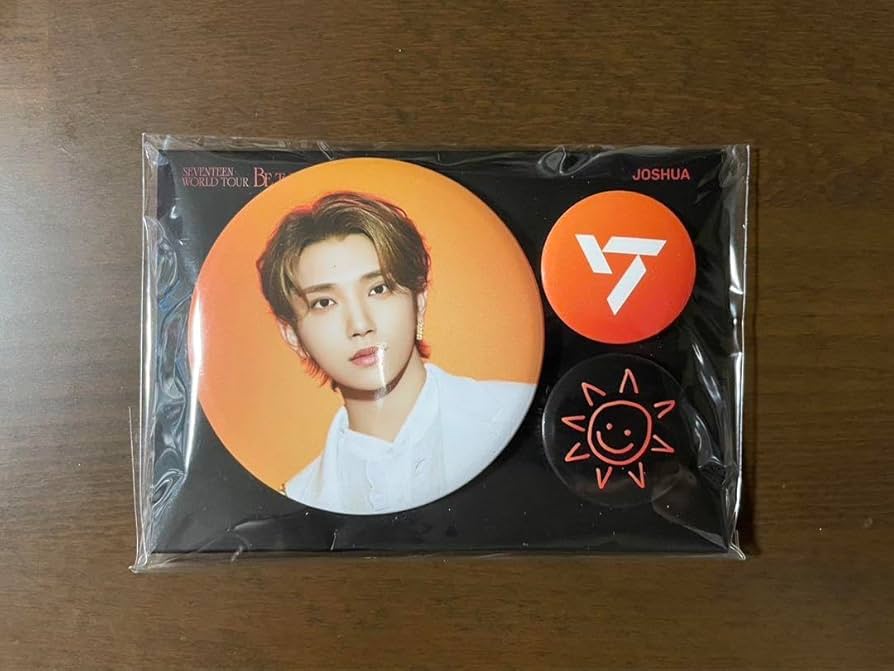SEVENTEEN ウォヌ WONWOO 缶バッジ 2個セット SEVENTEEN ウォヌ 缶