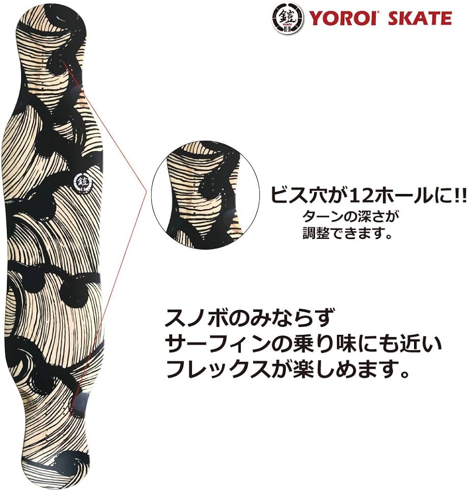 Amazon | YOROI SKATEBOARD JUJU45WBF ウォーターボーン フィン