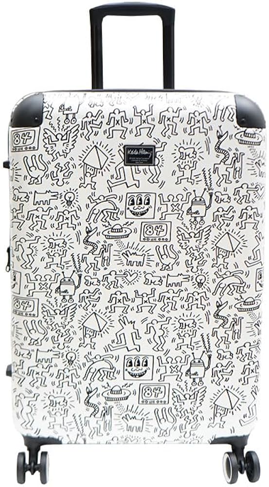 Amazon | [Keith Haring] キースヘリング キャリーケース 63L 拡張式