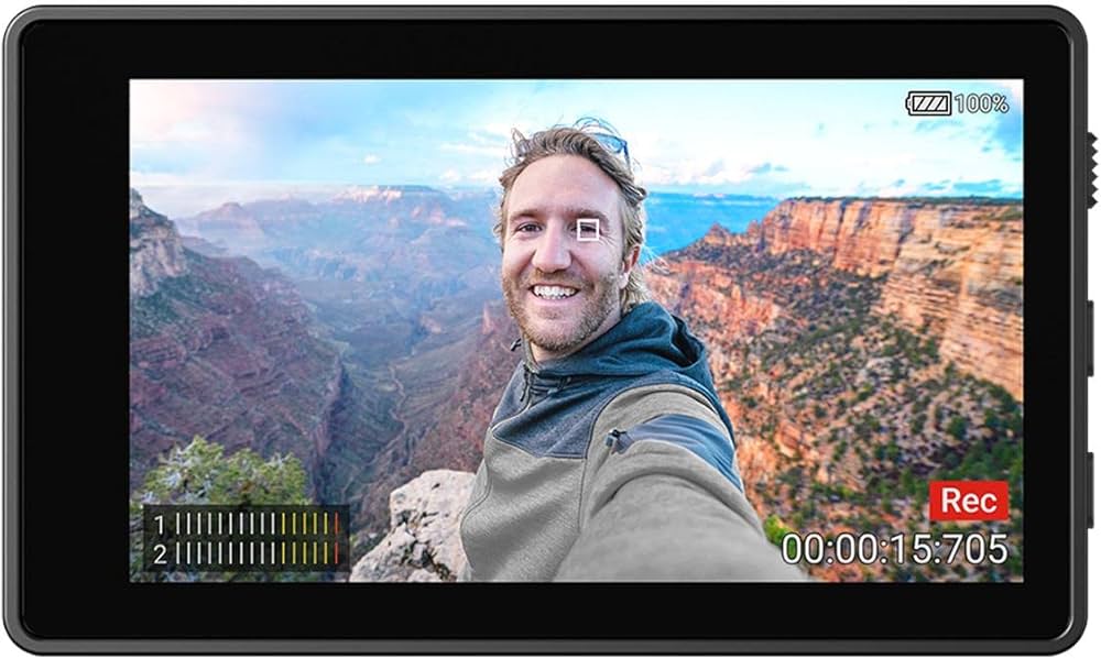 Amazon.com: Sony 3.5” LCD Vlog Monitor with Mount and USB-C Cable