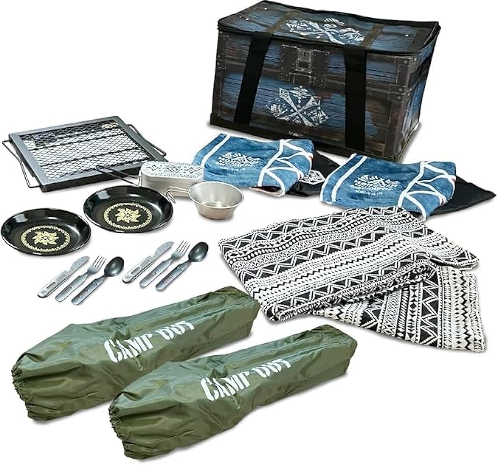 Amazon.co.jp: キャプテンスタッグ コラボ チェア キャンプ グッズ一式