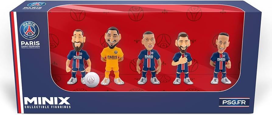 Amazon.com: MINIX Figure 7 Cms Pack of 5 (Branches, Neymar, Messi
