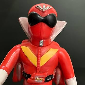 Amazon.co.jp: 秘密戦隊ゴレンジャー アカレンジャー ソフビ当時物
