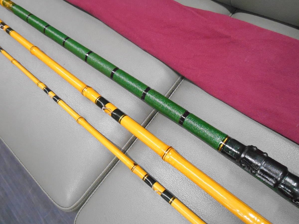 レア極美品】へら竿 竹竿 尾州住人 孤春竜 7.2尺 レア極美品】へら竿