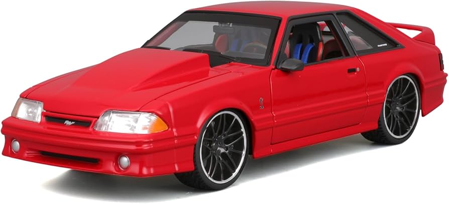 Amazon.com: Maisto 1:24 Muscle 1993 Ford Mustang SVT Cobra : Toys