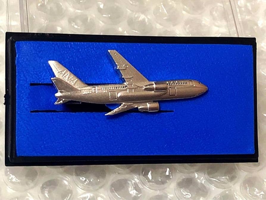 ANA 全日空 ネクタイピン 15種 旅客機 コレクションケース付き 【公式