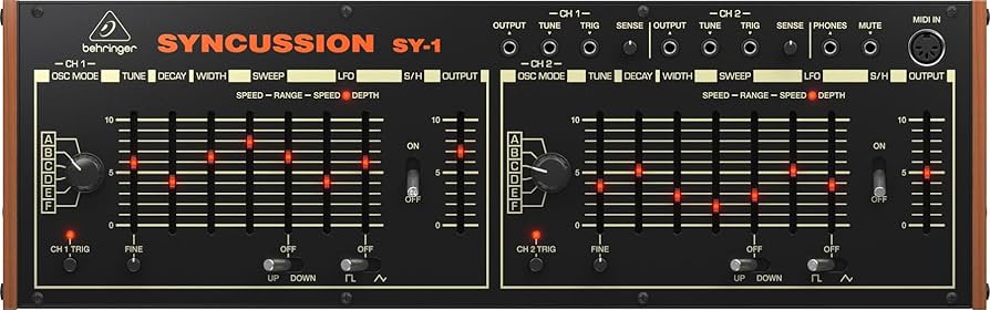 Amazon.com: Behringer Syncussion SY-1 Dual-channel Analog