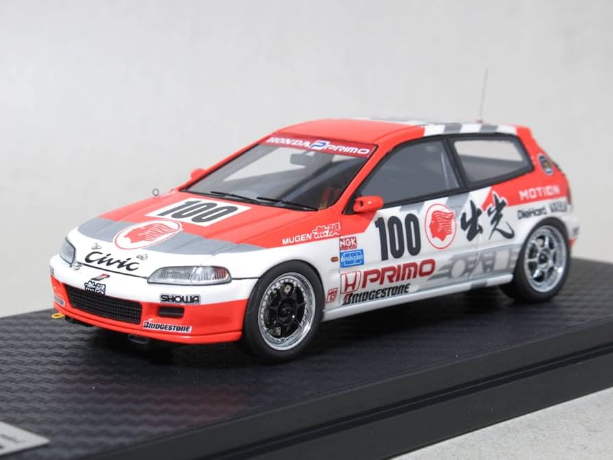 Amazon | 1/43 出光モーション無限 シビック #100 JTC 1993 0451