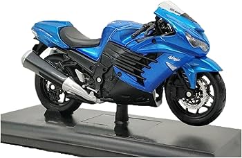 Amazon.co.jp: カワサキに適合 ニンジャ ZX-14R 1:18 ブルーオートバイ