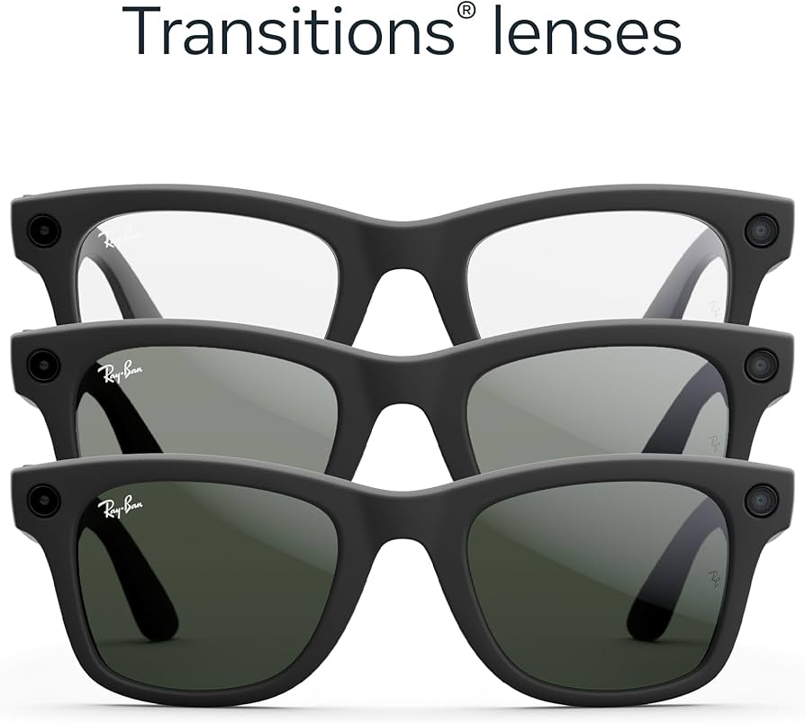 Amazon.co.jp: Ray-Ban | Meta スマートグラス Wayfarer, マット