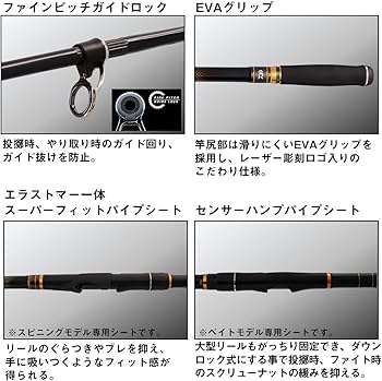Amazon | ダイワ(DAIWA) 磯竿 トーナメント磯 4-57B遠投・K | ダイワ