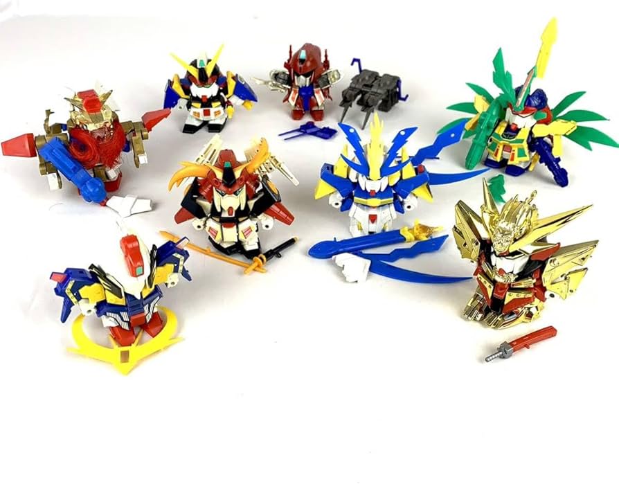 未組立 元祖SDガンダム 天雷地すぺしゃる 雷頑駄無 メッキバージョン