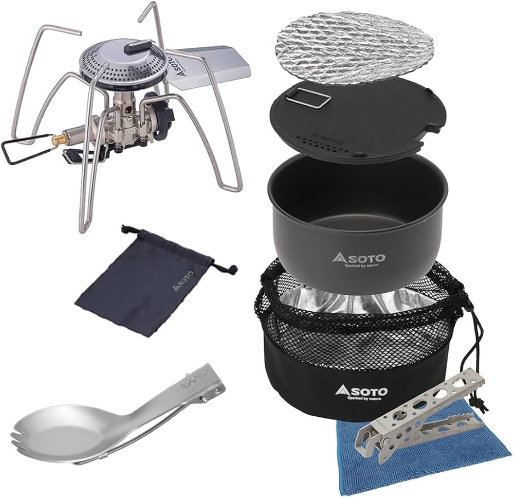 Amazon | ソト(SOTO) 日本製 シングルバーナー マイクロレギュレーター