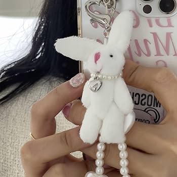 Amazon.co.jp: QIkunbinxx ハート電話チェーンパンクかわいい