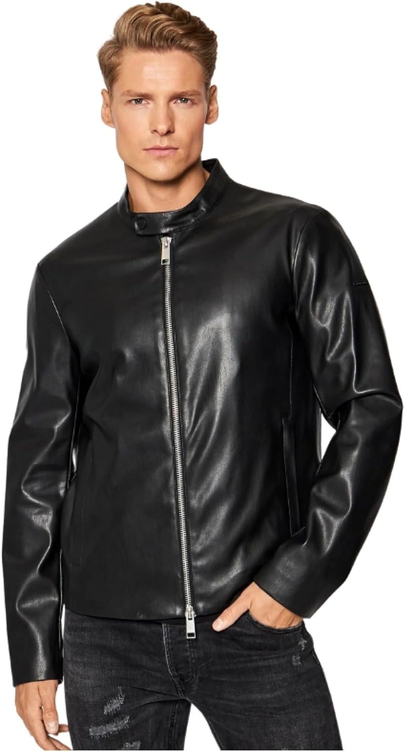 Amazon | A|X Armani Exchange メンズ フィット フルジップ エコ