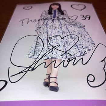 Amazon.co.jp: 乃木坂46 久保史緒里 2019 直筆サイン入り生写真 証明