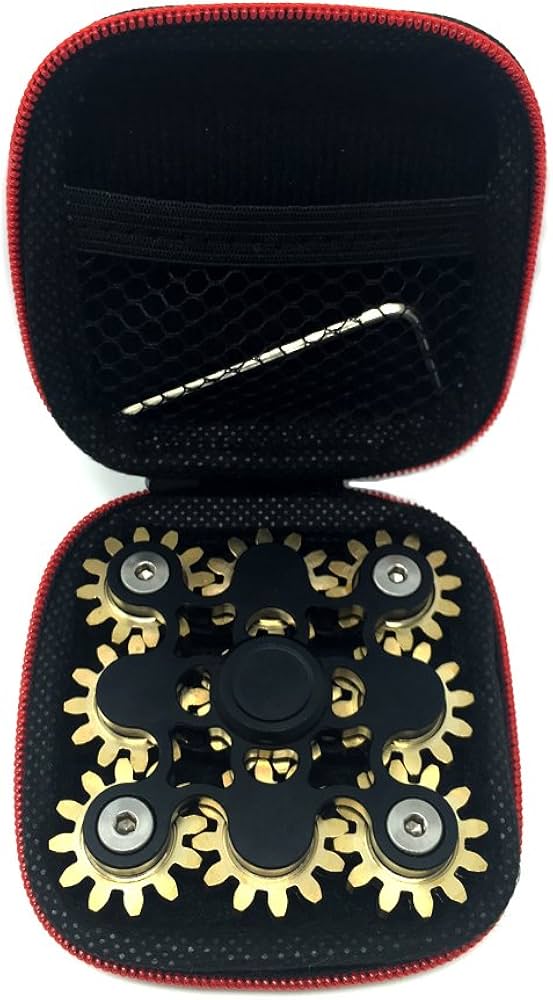 Amazon.com: FXCOOLCT Hand Spinner Fidget Toy Novelty Nine Linkage
