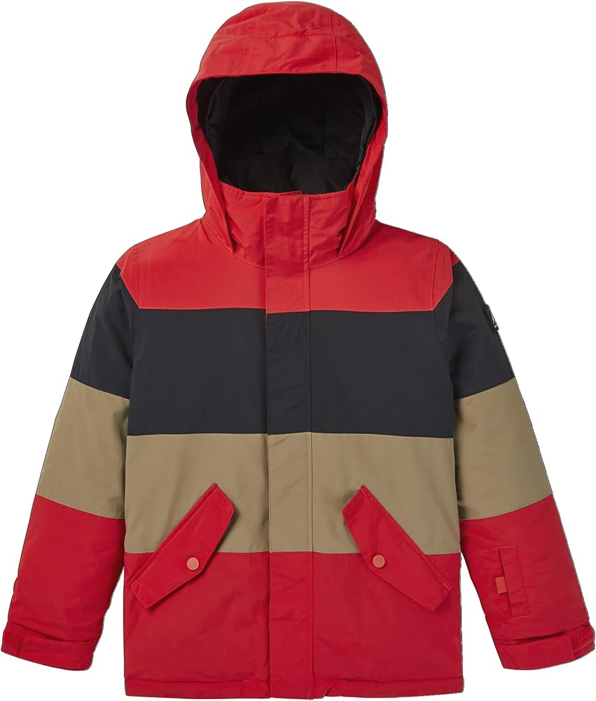 Amazon.com : Boys' Symbol Jacket, Tomato/True Black/Kelp, Small