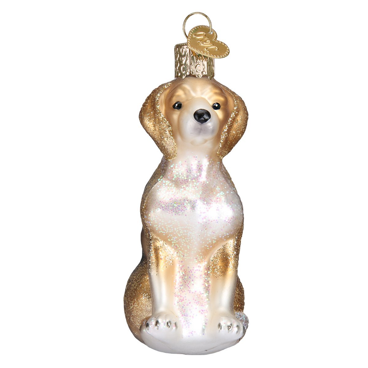 Amazon.co.jp: Old World Christmas 犬コレクション 吹きガラス