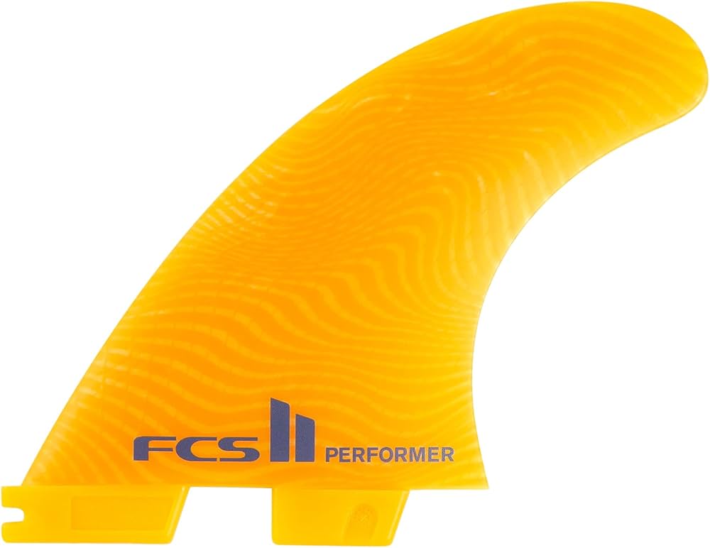 Amazon.com : FCS II Performer Neo Glass Eco Tri Fins - Mango