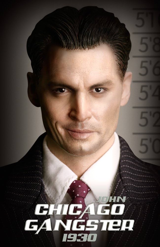 DID 1930 Chicago Gangster John 1/6 Scale 12 inch Collectible