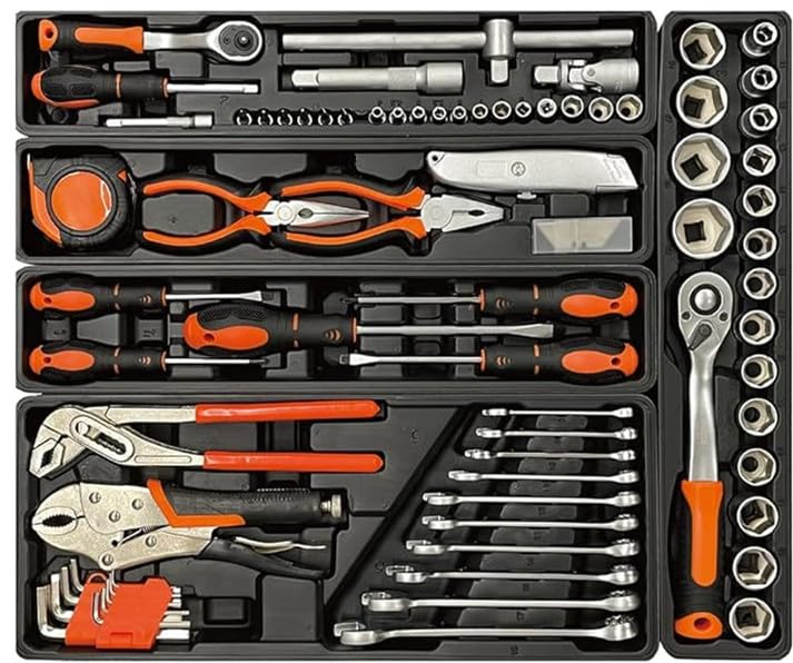 Amazon | ツールセット 整備工具セット 85点組 工具箱 作業道具セット