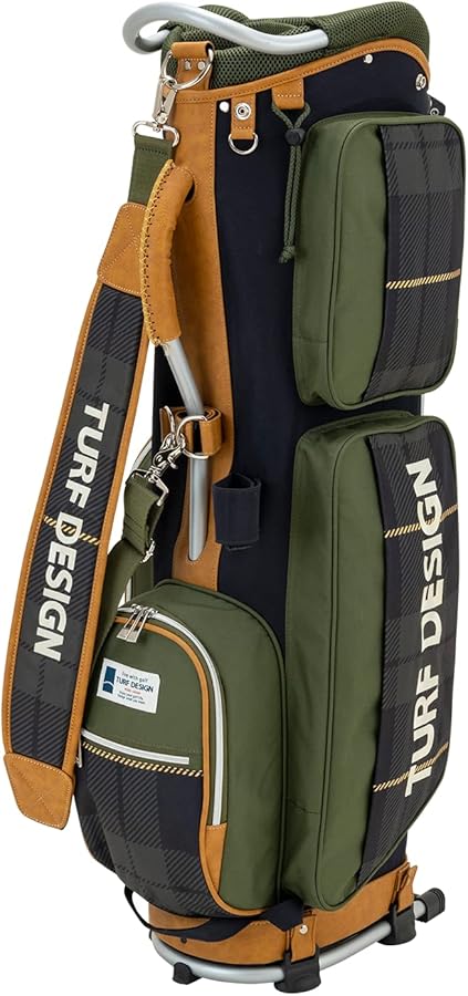 Amazon.co.jp: TURF DESIGN チェックシリーズ キャディバッグ
