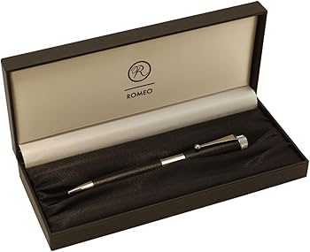 Amazon | No.3 ロメオ ボールペン 本革レザー【ネロ】 R414 | 油性