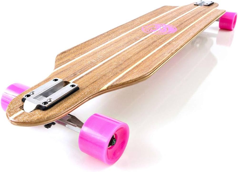 Amazon | WHITE WAVE ロング スケートボード ROXY 39インチ