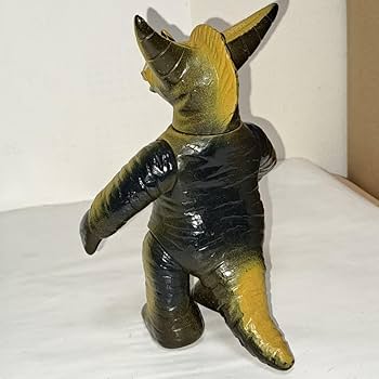 ゴ*ド様 怪獣ソフビ クリーム色 ジャンク品 ゴ*ド様 怪獣ソフビ