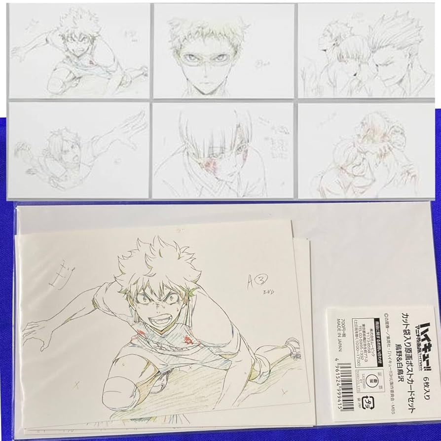 Amazon.co.jp: ハイキュー!! ジャンプショップ 原画ポストカード